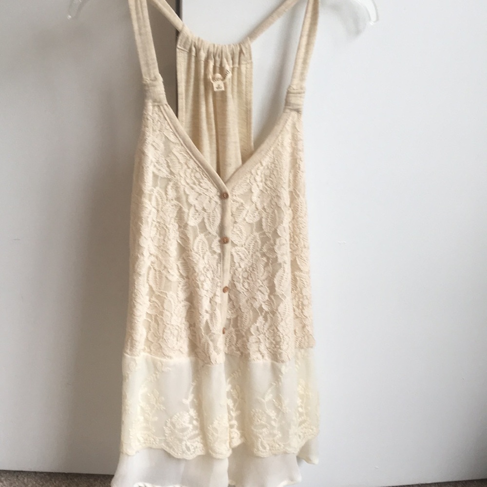 cream colored Tank Top